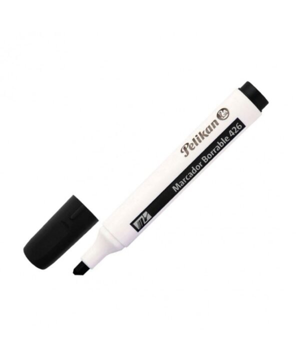 Marcador borrable negro Pelikan